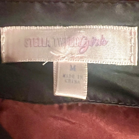 Stella Tweed Girls Quarter-Zip Babe Warm-Up Pullover! Sz M! So On Trend! - Picture 2 of 4